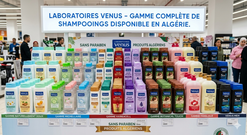 Gamme produits cosmétiques Venus Algérie - Livavel Shop